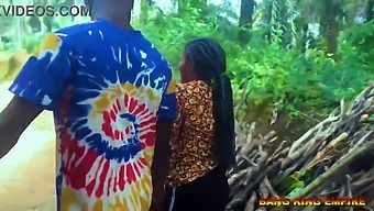 African Village Girl Sells Firewood On The Side Of The Road And Gets Fucked By A Big Black Cock In This Porn Video