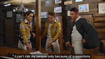 Hanji And Levi'S Wild Office Encounter With The Survey Corps Team