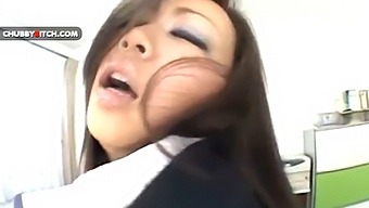Japanese Secretary Gets Her Big Round Ass Dominated In Hot Session