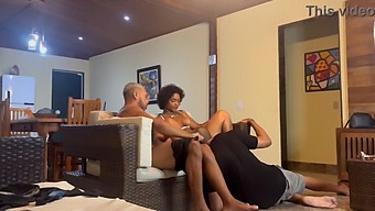 Amateur Couple Discovers Hidden Third Participant In Their Encounter