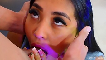 Young Brunette'S First Audition In The Adult Industry