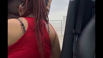 Amateur'S Public Sex Encounter While Driving Caught On Camera