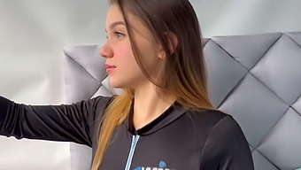Young Blonde Gets Oral Pleasure From Stepbrother In Steamy Homemade Video